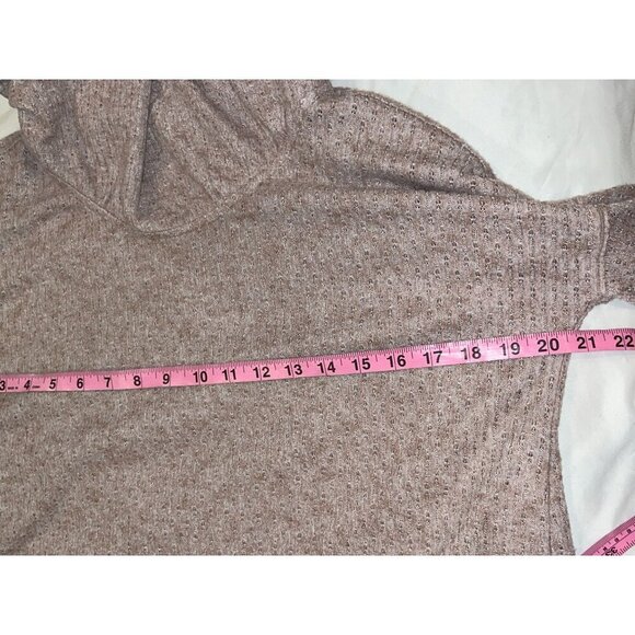 Maeve By Anthropologie Addie Ruffled Pullover Cowl Neck Sweater Women's Size XS - Picture 7 of 10